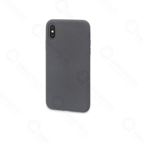 Чехол-накладка DYP Liquid Pebble для Apple iPhone X/XS тёмно-серый