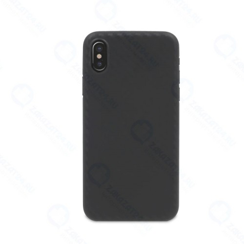 Чехол-накладка DYP Carbon Case для Apple iPhone X чёрный
