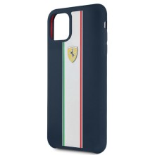 Чехол GUESS Ferrari для iPhone 11 Pro Max силикованый, синий Чехол GUESS Ferrari для iPhone 11 Pro Max силикованый, синий