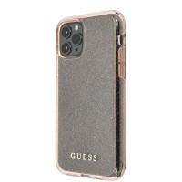 Чехол Guess Glitter Collection для iPhone 11 Pro Max, розовый