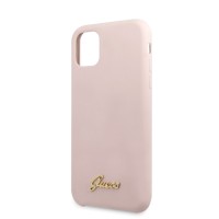 Чехол Guess Vintage collection для iPhone 11 Pro Max, светло-розовый