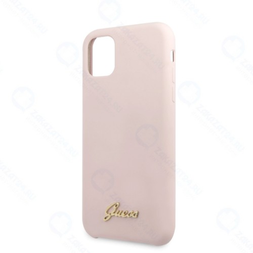 Чехол Guess Vintage collection для iPhone 11 Pro, светло-розовый
