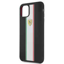Чехол GUESS Ferrari для iPhone 11 Pro Max силиконовый, чёрный Чехол GUESS Ferrari для iPhone 11 Pro Max силиконовый, чёрный