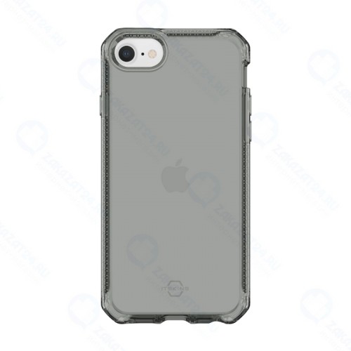 Антибактериальный чехол-накладка ITSKINS SPECTRUM CLEAR для Apple iPhone SE (2020)/7/8, серо-зеленый (APS2-SPECM-MIGR)