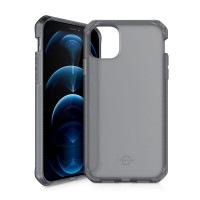 Антибактериальный чехол-накладка ITSKINS SPECTRUM FROST для Apple iPhone 12/12 Pro (6.1") чёрный