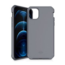 Антибактериальный чехол-накладка ITSKINS SPECTRUM SOLID для Apple iPhone 12/12 Pro (6.1") серый Антибактериальный чехол-накладка ITSKINS SPECTRUM SOLID для Apple iPhone 12/12 Pro (6.1") серый