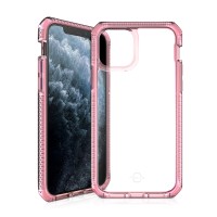 Чехол-накладка противоударный ITSKINS SUPREME CLEAR (2019) для Apple iPhone 11 Pro 5,8" прозр./св-розовый