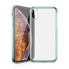 Чехол-накладка ITSKINS NANO ICE для Apple iPhone XS Max прозрачный/мятный (APXP-ZEROI-TGTR) Чехол-накладка ITSKINS NANO ICE для Apple iPhone XS Max прозрачный/мятный (APXP-ZEROI-TGTR)