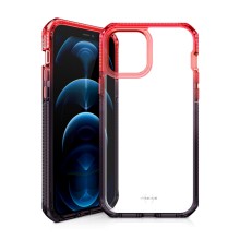 Чехол-накладка ITSKINS SUPREME PRISM для Apple iPhone 12 Pro Max (6.7") коралловый/чёрный Чехол-накладка ITSKINS SUPREME PRISM для Apple iPhone 12 Pro Max (6.7") коралловый/чёрный
