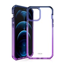 Чехол-накладка противоударный ITSKINS SUPREME PRISM для Apple iPhone 12/12 Pro (6.1") т-синий/сиреневый Чехол-накладка противоударный ITSKINS SUPREME PRISM для Apple iPhone 12/12 Pro (6.1") т-синий/сиреневый