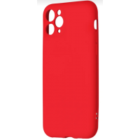 Клип-кейс PERO LIQUID SILICONE для Apple iPhone 11 Pro красный