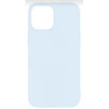 Клип-кейс PERO софт-тач для Apple iPhone 12 Pro Max голубой