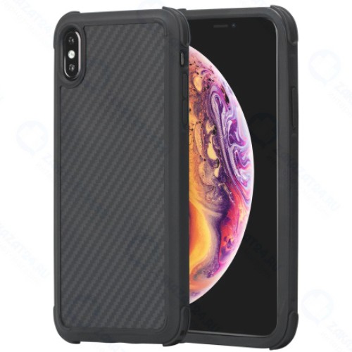 Чехол Pitaka MAGCASE PRO ДЛЯ IPHONE XS Max черно-серый в полоску