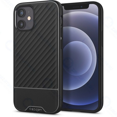 Чехол-накладка Spigen Core Armor, black - iPhone 12 mini
