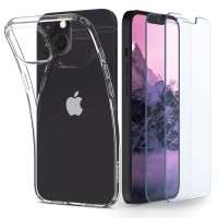 Чехол - накладка Spigen iPhone 6,1" Crystal Pack Crystal Clear iPhone 13