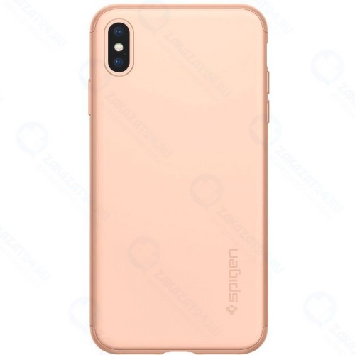 Чехол Spigen Thin Fit 360, gold - iPhone XS Max