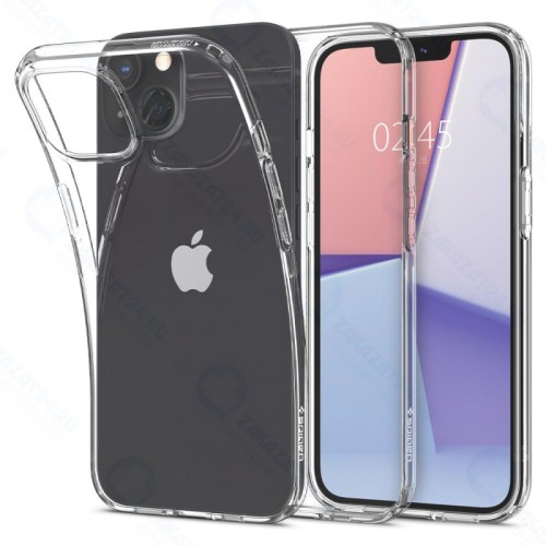 Чехол накладка Spigen Liquid Crystal, crystal clear - iPhone 13
