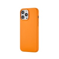 Чехол uBear Touch Mag Сase (Liquid silicone) для iPhone 13 Pro, MagSafe Compatible, оранжевый