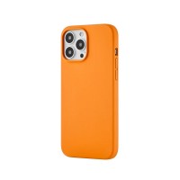 Чехол uBear Touch Mag Сase (Liquid silicone) для iPhone 13 Pro Max, MagSafe Compatible, оранжевый