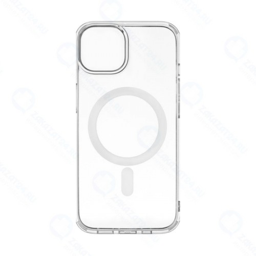 Чехол uBear Real Mag Case для iPhone 13 mini, PC+TPU, MagSafe Compatible, прозрачный