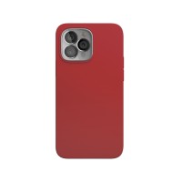 Чехол защитный vlp Silicone case для iPhone 13 Pro, красный