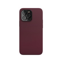 Чехол защитный vlp Silicone case для iPhone 13 Pro, марсала