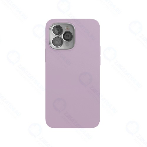 Чехол защитный vlp Silicone case для iPhone 13 ProMax, фиолетовый