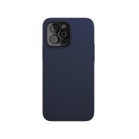 Чехол защитный vlp Silicone case для iPhone 13 ProMax, темно-синий