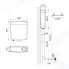 Бачок пластиковый для унитаза IDDIS ID A 102