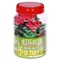 Пазл развивающий ALTACTO creative Алфавит в банке