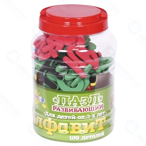 Пазл развивающий ALTACTO creative Алфавит в банке