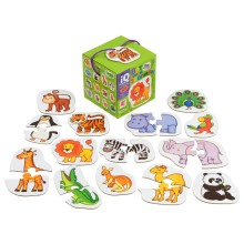 Пазл АЙРИС-ПРЕСС 26942 Для самых маленьких. Вот такой зоопарк