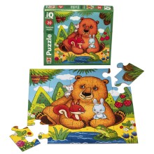 Пазл макси АЙРИС-ПРЕСС 27648 Добрый мишка 20 эл.