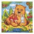 Пазл макси АЙРИС-ПРЕСС 27648 Добрый мишка 20 эл.