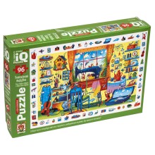 Пазл с развивающей игрой АЙРИС-ПРЕСС 27725 В гостях у портного 96 эл.