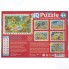 Пазл с развивающей игрой АЙРИС-ПРЕСС 27752 Яркие джунгли 60 эл.