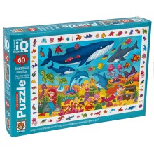 Пазл с развивающей игрой АЙРИС-ПРЕСС 27782 Русалочки 60 эл.