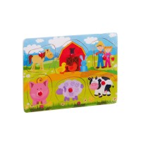 Деревянный пазл-вкладыш BONDIBON ВВ1092 Baby You Домашние животные