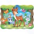 Пазл CASTORLАND MIDI Олененок с друзьями, контурный. 30 элементов