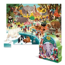 Пазл CROCODILE CREEK 4063-4 Зоопарк, 48 деталей Пазл CROCODILE CREEK 4063-4 Зоопарк, 48 деталей