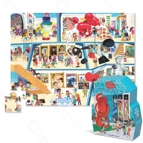 Пазл CROCODILE CREEK 4063-5 Музей Искусств, 48 деталей