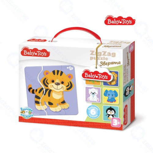 Пазл ДЕСЯТОЕ КОРОЛЕВСТВО 02501 Зверята