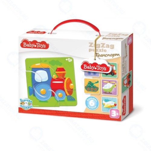 Пазл ДЕСЯТОЕ КОРОЛЕВСТВО 02502 Транспорт