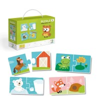 Пазл DODO 300117 Где кто живет