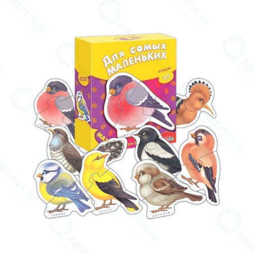 Пазл для самых маленьких ДРОФА-МЕДИА 1921 Птицы