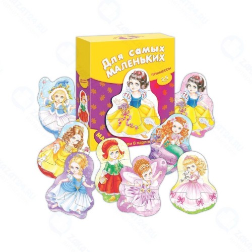 Пазл ДРОФА-МЕДИА 3264 Для самых маленьких. Принцессы