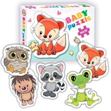 Пазл ДРОФА-МЕДИА 3843 Baby Puzzle. Лесные животные Пазл ДРОФА-МЕДИА 3843 Baby Puzzle. Лесные животные