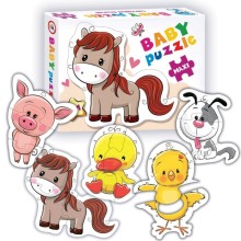 Пазл ДРОФА-МЕДИА 3846 Baby Puzzle. На ферме Пазл ДРОФА-МЕДИА 3846 Baby Puzzle. На ферме