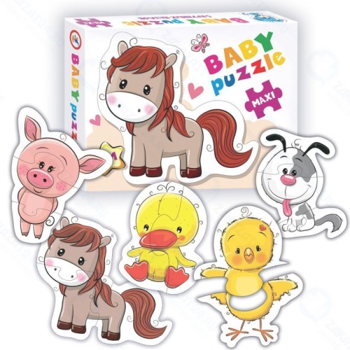 Пазл ДРОФА-МЕДИА 3846 Baby Puzzle. На ферме