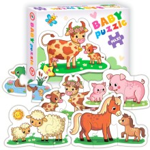 Пазл ДРОФА-МЕДИА 3996 Baby puzzle. Мамы и малыши-2 Пазл ДРОФА-МЕДИА 3996 Baby puzzle. Мамы и малыши-2